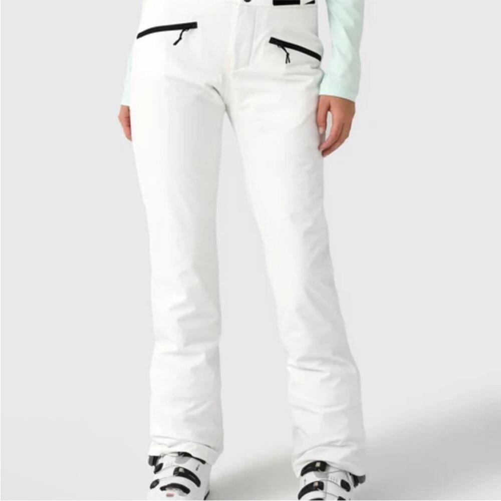 NWT Bogner Fire + Ice Nessa-T Straight Ski Pants in Off White/Black NEW Size 8 - Picture 5 of 15